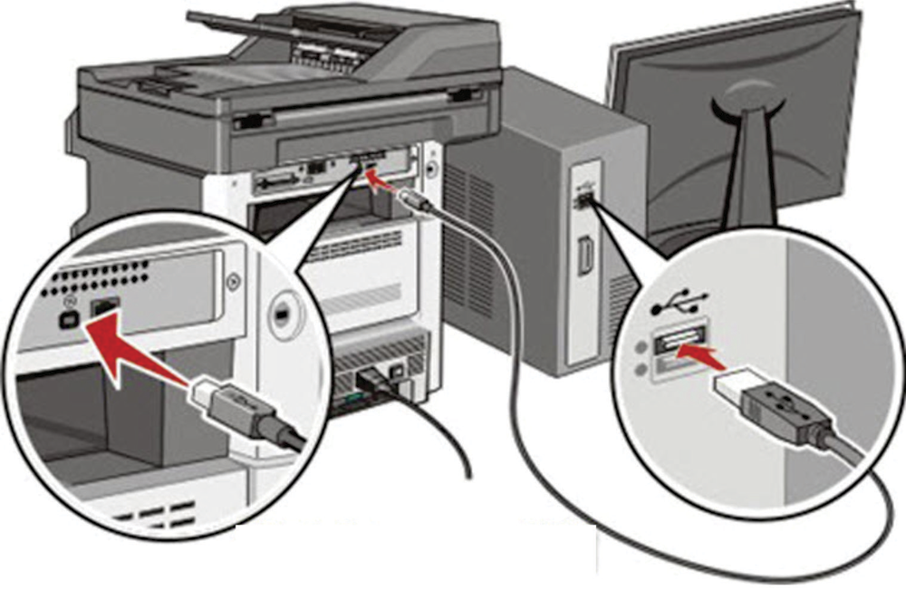 Подключение принтера к компьютеру через usb Что нужно знать про установку принтера Мак Сервис - всё о принтерах Дзен