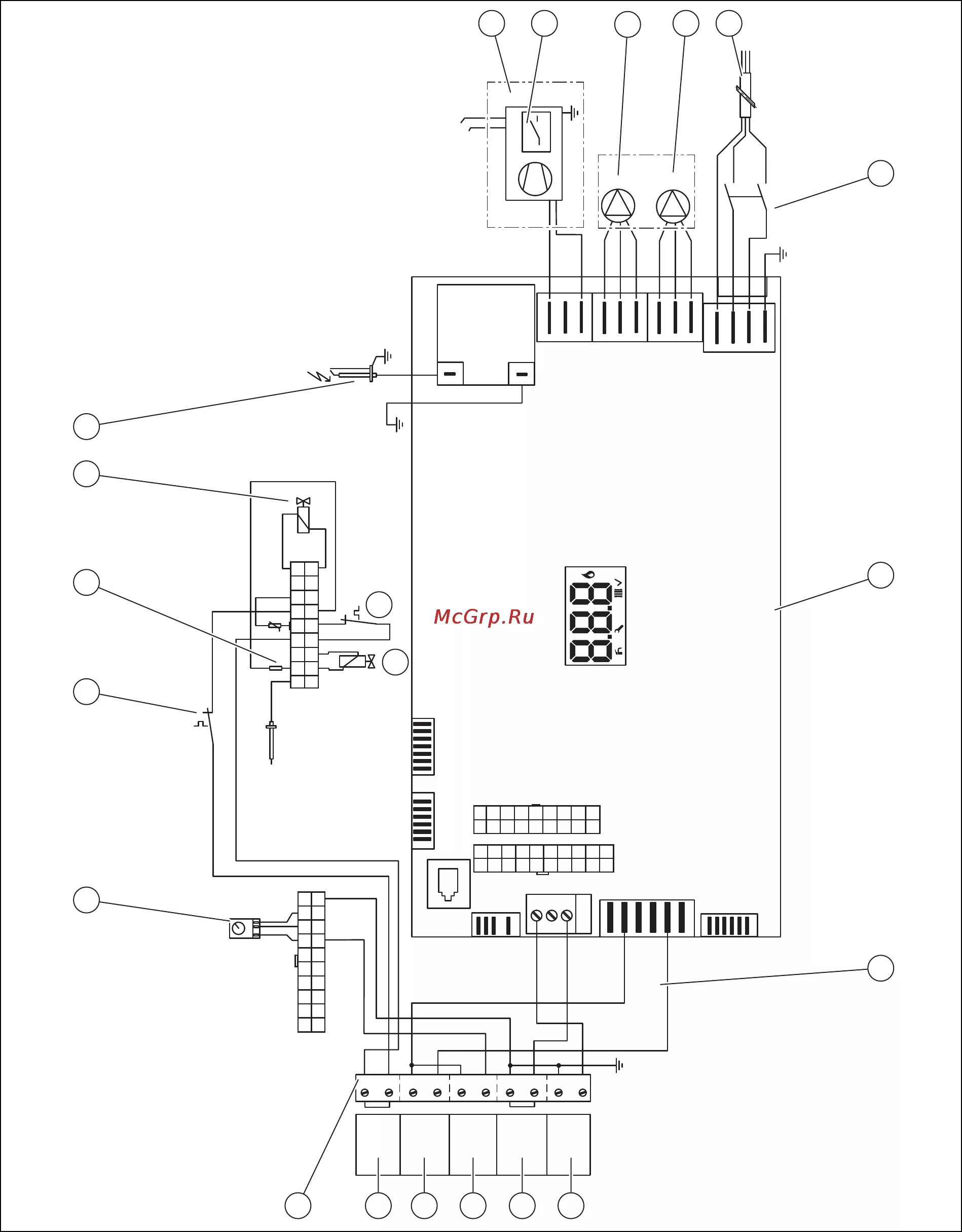 Подключение привод esbe ara693 к котлу протерм Protherm Медведь 40 KLZ17 26/32 Руководство по установке и техническому обслужив