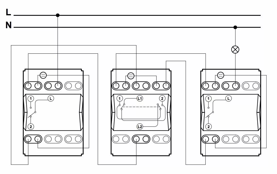 Подключение проходного выключателя schneider electric sabielectro - Статьи