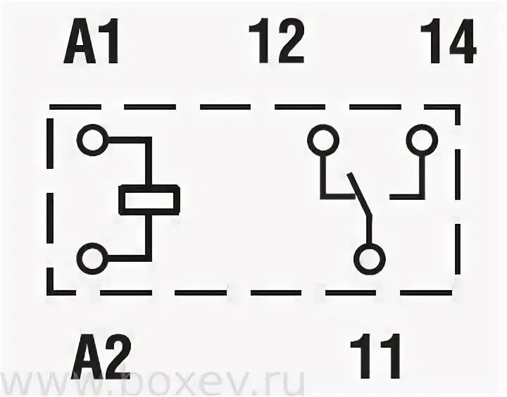 Подключение промежуточного реле Миниатюрное универсальное реле; монтаж на печатную плату или в розетку; выводы с