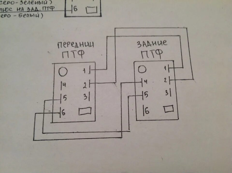 Установка кнопки на противотуманные фары - Audi 80 (B3), 1,8 л, 1987 года электр