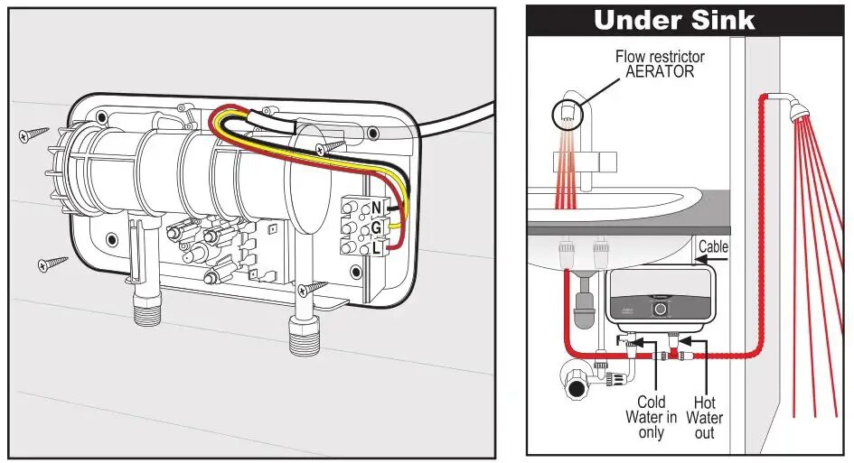 Подключение проточного насоса ariston undersink water heater manualCheap Sell - OFF69