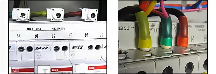 Подключение провода к гребенке Гребенка - соединительная шина для автоматов