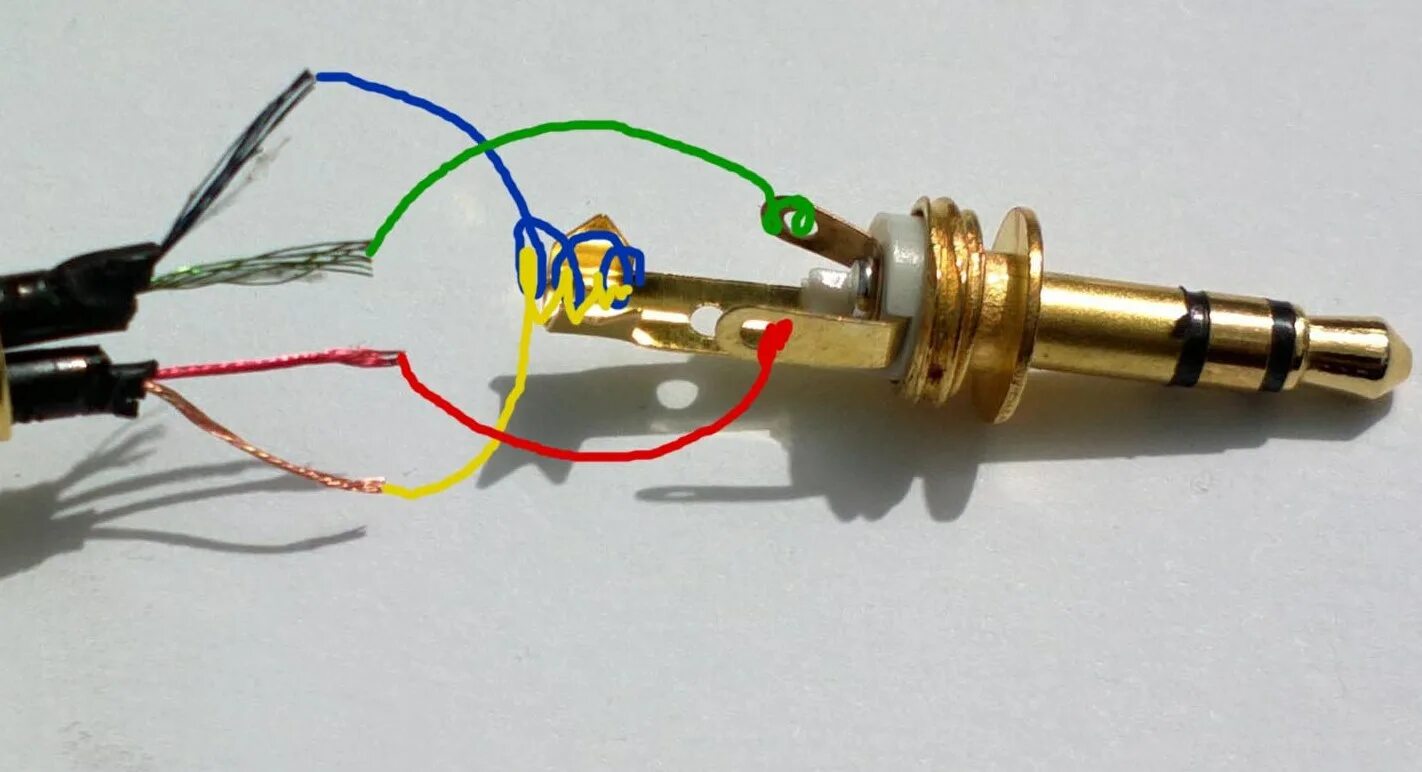 Подключение провода штекер наушника Припаять фото - DelaDom.ru