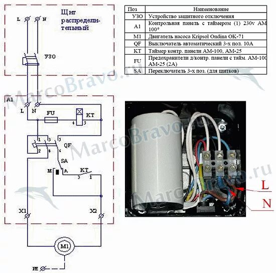 Подключение проводки циркуляционным насосом Конденсаторная коробка для насоса зачем нужна: Подбор и подключение пускозащитно