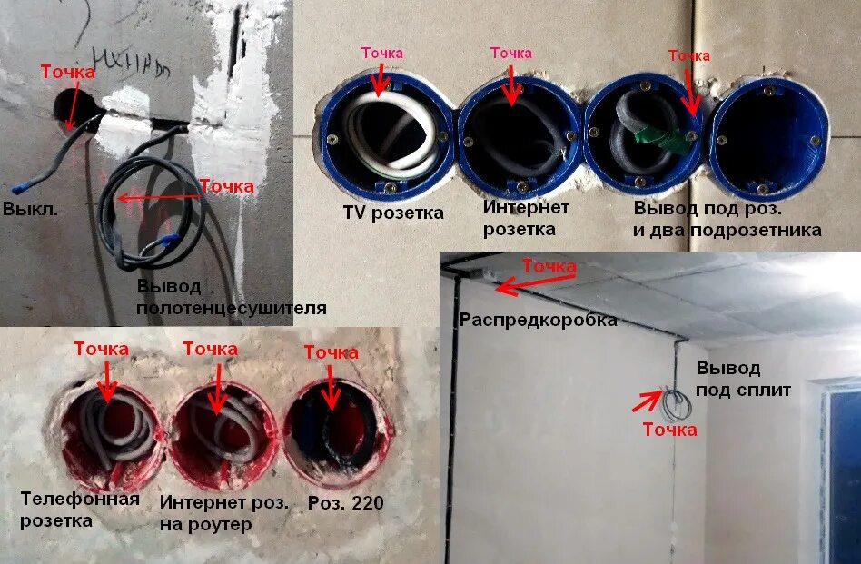 Подключение проводки точки Электрик со стажем, любые работы 50 Lei