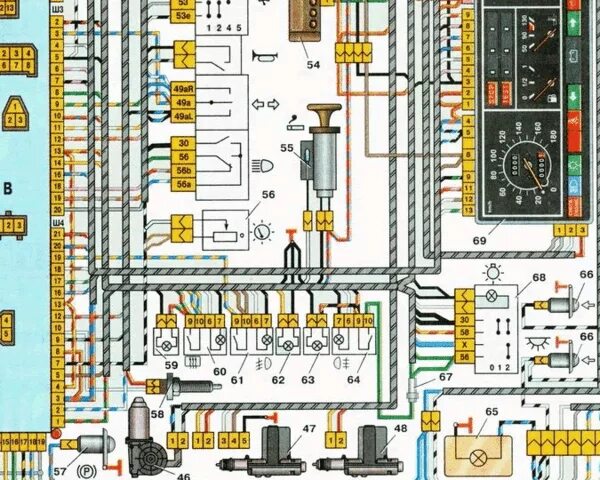 Подключение проводки ваз 2109 Ответы Mail.ru: Не работает прикуриватель в ВАЗ 21093....что полетело (см. внутр