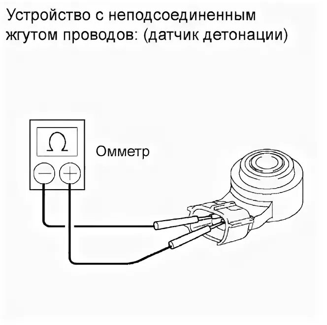 Подключение проводов датчика детонации TechDoc