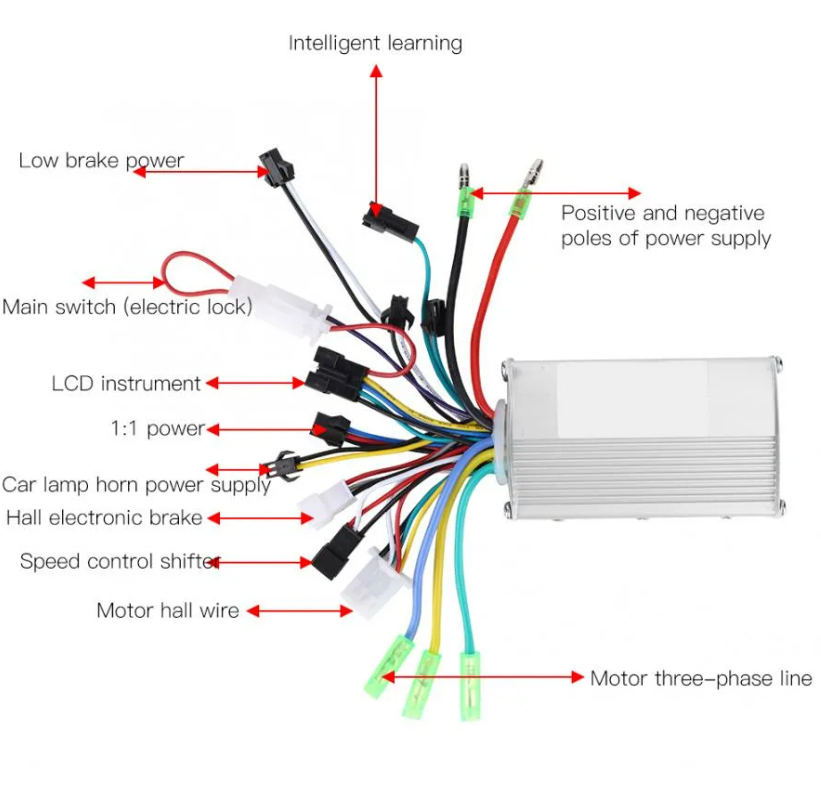 Подключение проводов электровелосипеда Электровелосипед варс 750w - купить по низкой цене на Яндекс Маркете