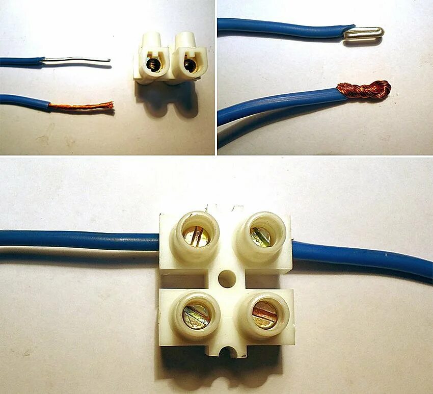 Подключение проводов между собой Как правильно нарастить провода в розетке - пошаговая инструкция