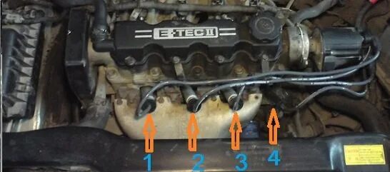 Подключение проводов на нексии Подключение высоковольтных проводов Daewoo Nexia Своими руками