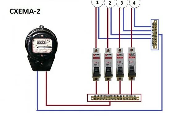 Подключение проводов от счетчика к автоматам Ответы Mail.ru: Как правильно сменить электрические пробки на автоматы.