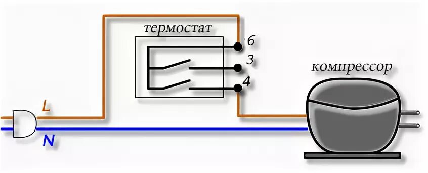 Подключение проводов терморегулятора холодильника индезит Термостаты холодильников купить в Москве