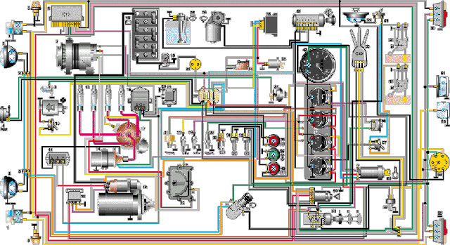Подключение проводов уаз буханка Проводка уаз буханка