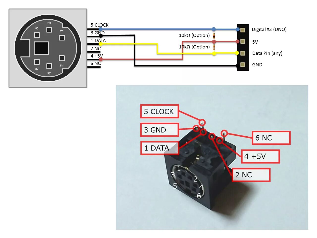 Подключение ps 2 к usb Распиновка старых