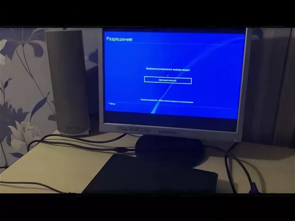 Подключение пс 4 к монитору Как подключить PS4 к VGA монитору - YouTube