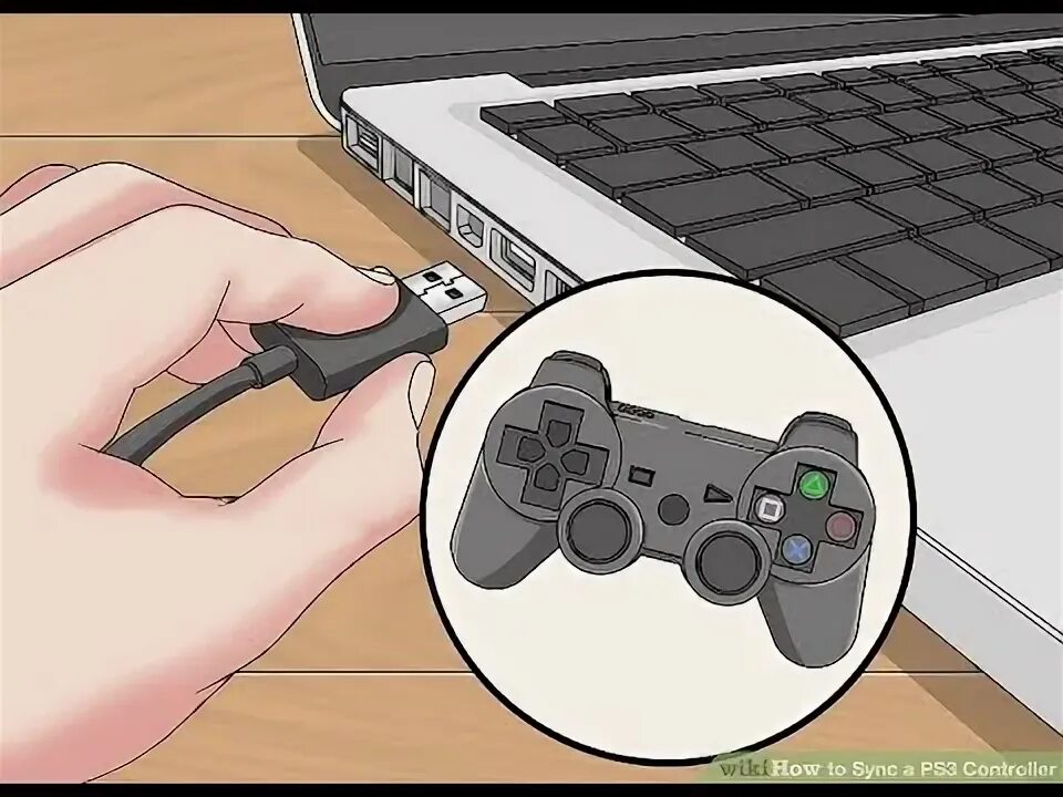 Подключение ps3 к компьютеру How to use your PS3 Controller on your computer. - YouTube