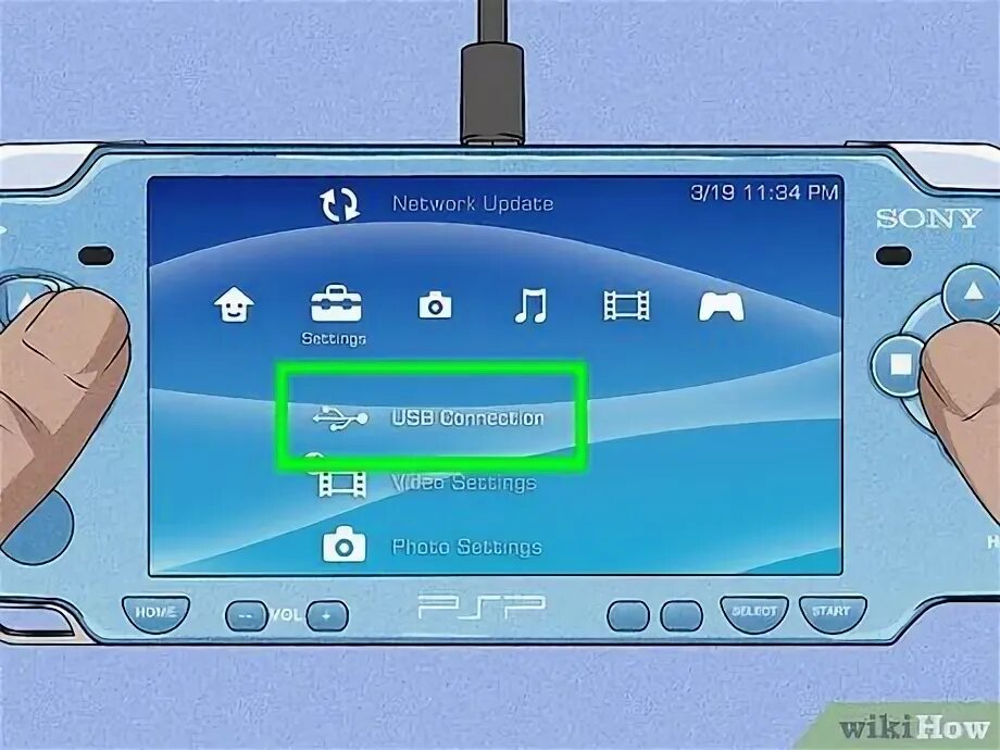 Подключение psp к компьютеру Как подключить PSP к компьютеру: 7 шагов