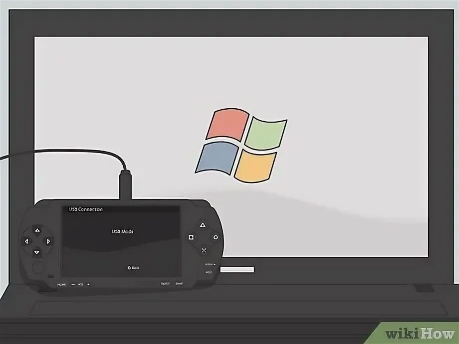 Подключение psp к компьютеру Как перенести загруженную игру на PSP - wikiHow