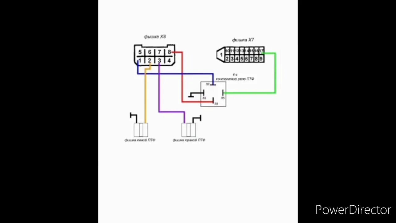 Подключение птф ваз 2109 Ваз 2109 противотуманные фары как легко поставить. ПТФ - YouTube