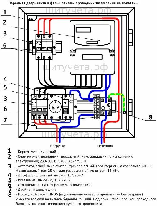 Подключение пуэ 10 Схема подключения электричества в доме - Bec39