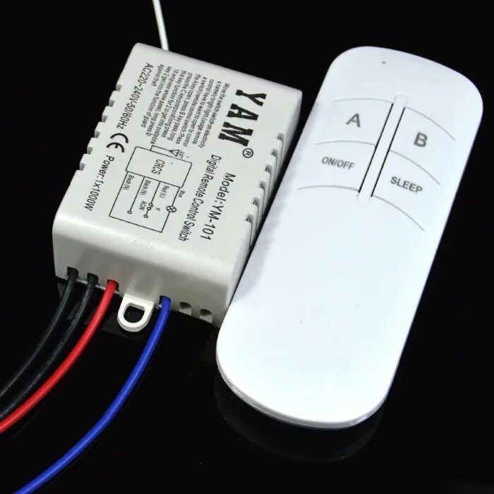 Подключение пульт дистанционного управления светом 1 Piece, YAM Single Way Wireless Remote Control Switch, CE AC200V 240V 1 Way Lig