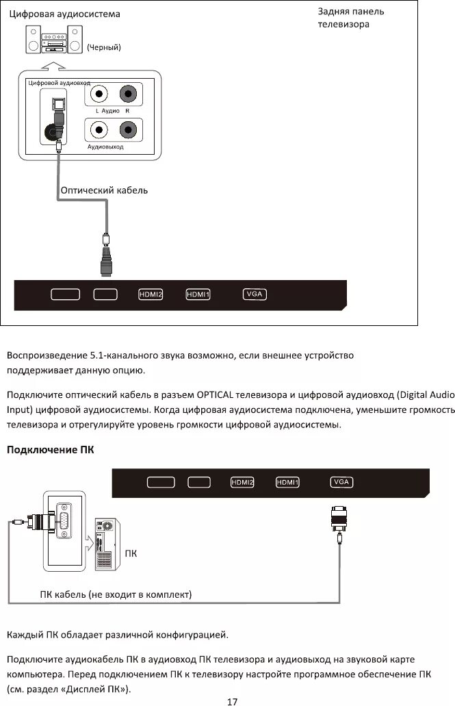 Подключение пульта к телевизору dexp Просмотр инструкции жк телевизора DEXP F55D8000K, страница 19 - Mnogo-dok - бесп