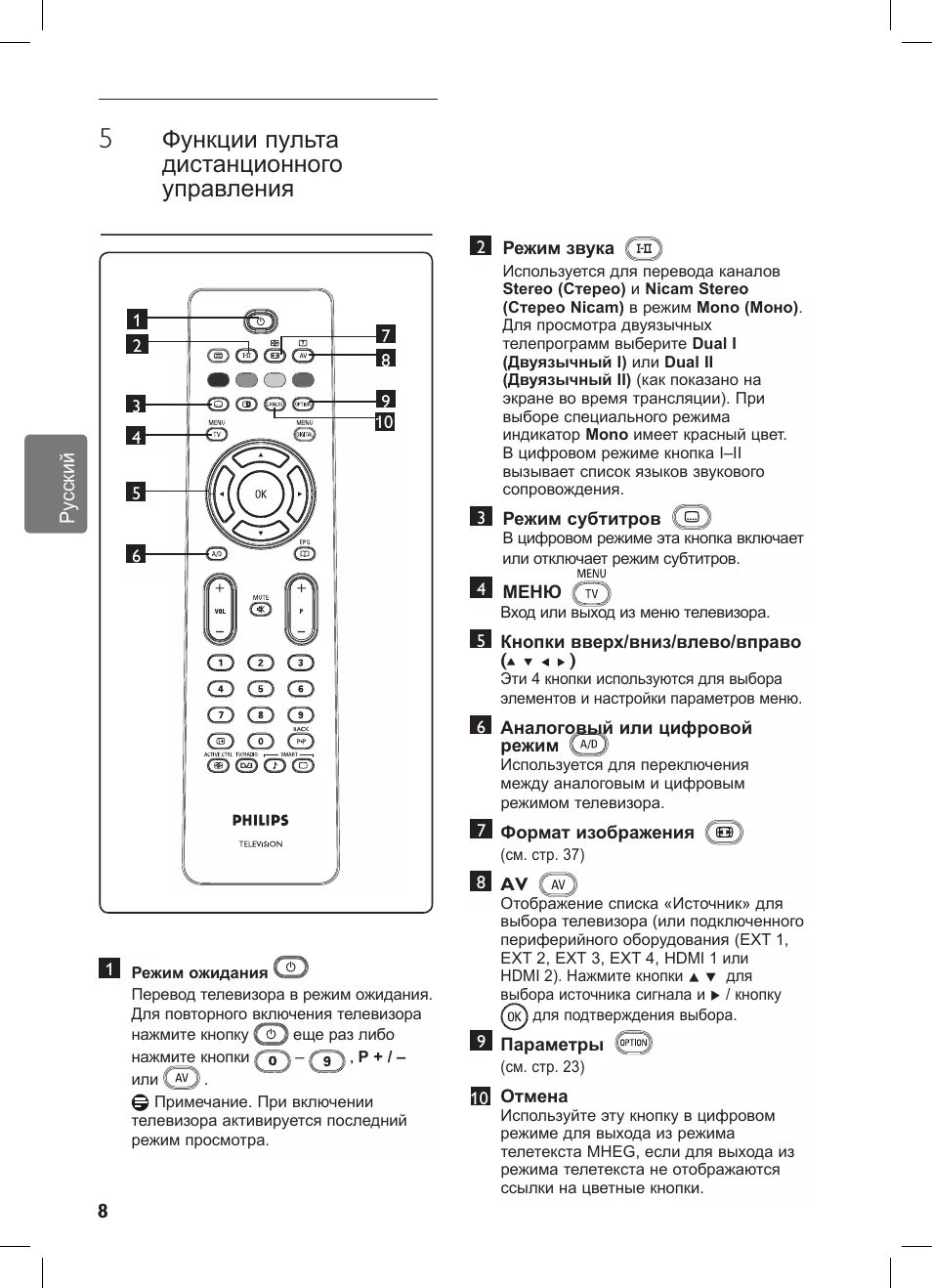 Подключение пульта к телевизору philips Philips 47 PFL 7642D: Instruction manual and user guide, Техника безопасности