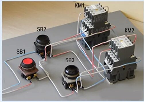 Подключение пускателя через кнопку 220 вольт Реверс фото - найдено 88 фото