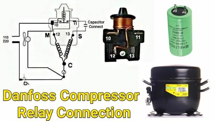 Подключение пускового реле компрессора 497 497Shares Diagram Connection Watch Video Practical: 5,968 tota. Refrigeratio