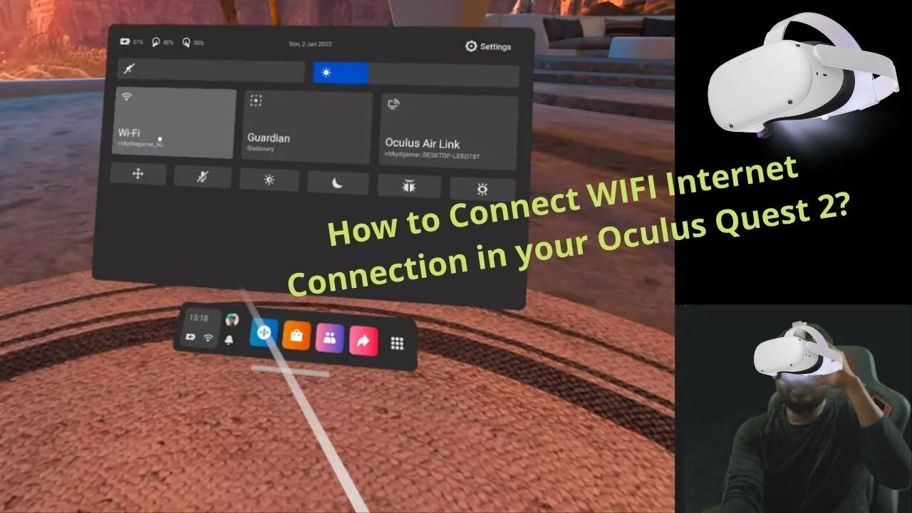 Подключение quest 2 How to Connect WIFI Internet Connection in your Oculus Quest 2 - YouTube