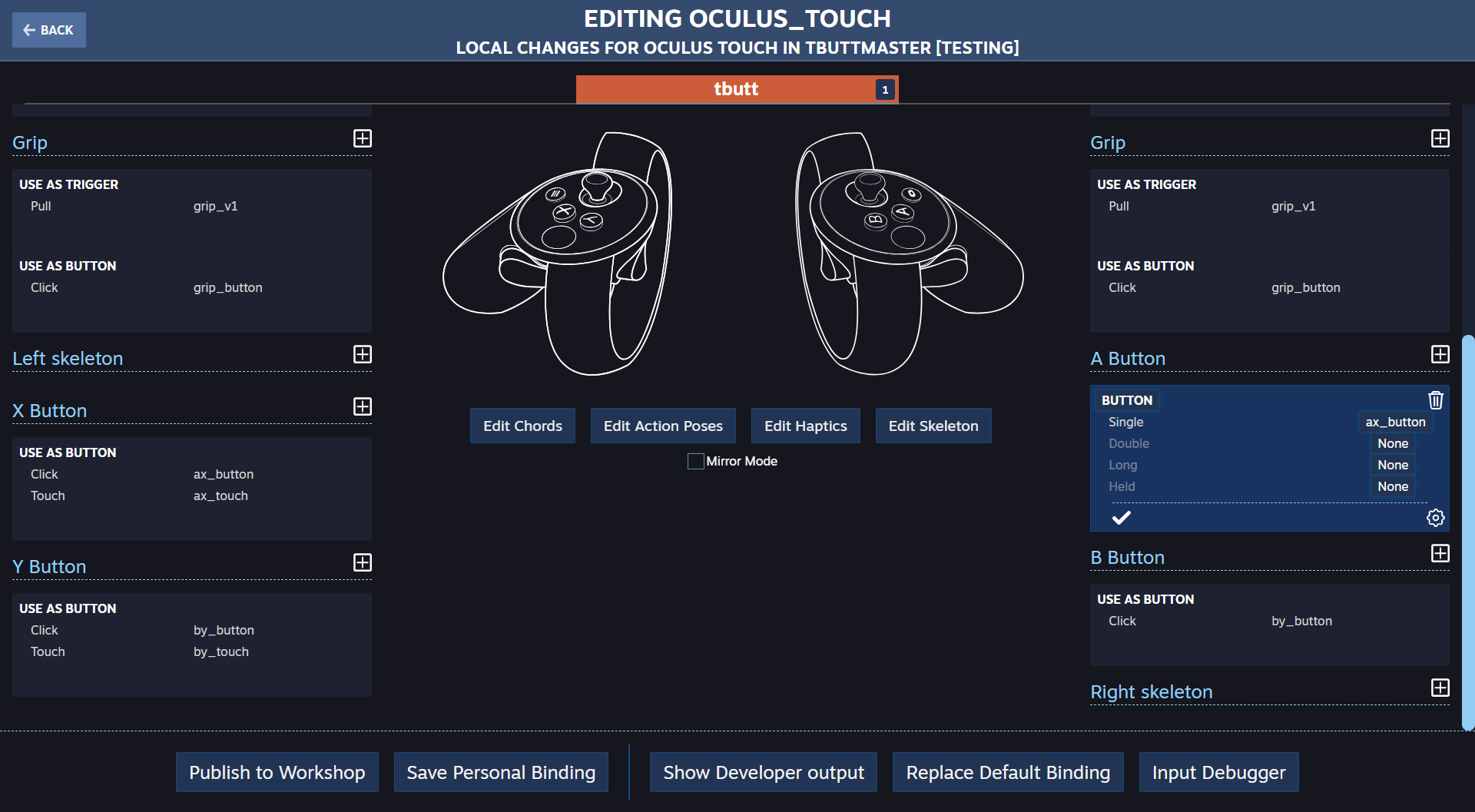 Подключение quest 3 к steam vr Can't map B/A button touches on right Oculus Touch controller - Issue #1111 - Va