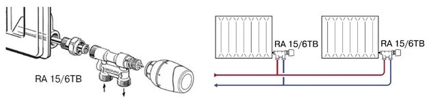 Подключение радиатора отопления с терморегулятором Автоматика для отопления коттеджа Ридан - автоматика для систем отопления загоро