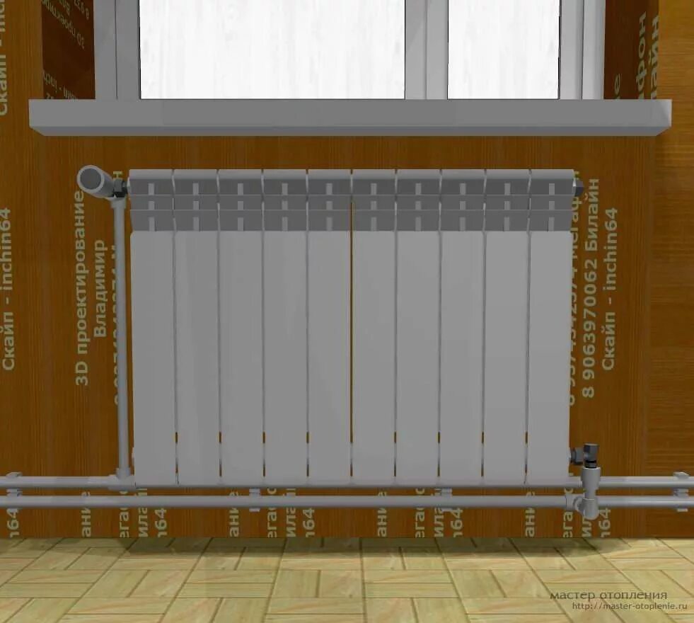 Подключение радиатора ппр трубами Ответы на вопросы. Часть 3 " Системы отопления