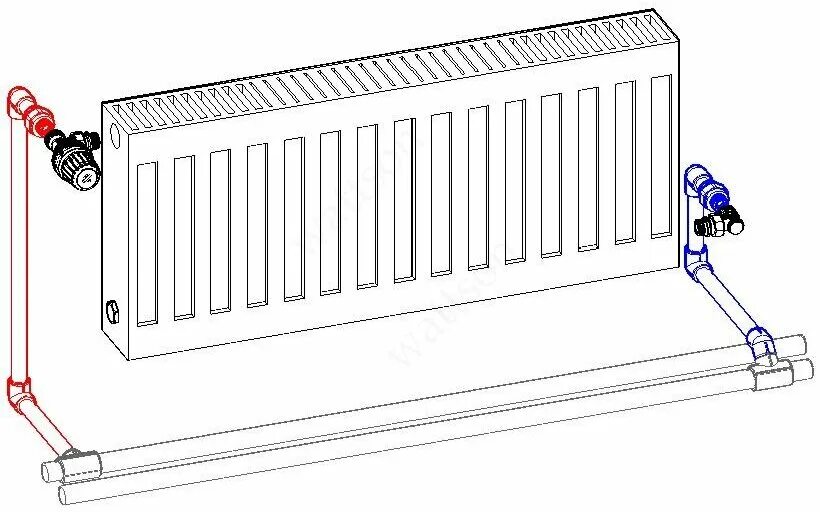 Подключение радиаторов лемакс Отзывы о Радиатор Wester 300 1600 C22