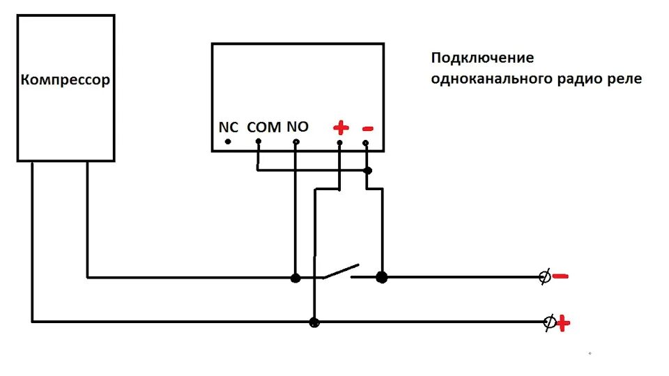 Подключение радио реле Дистанционное включение компрессора - Hyundai Santa Fe (3G), 2,2 л, 2013 года тю