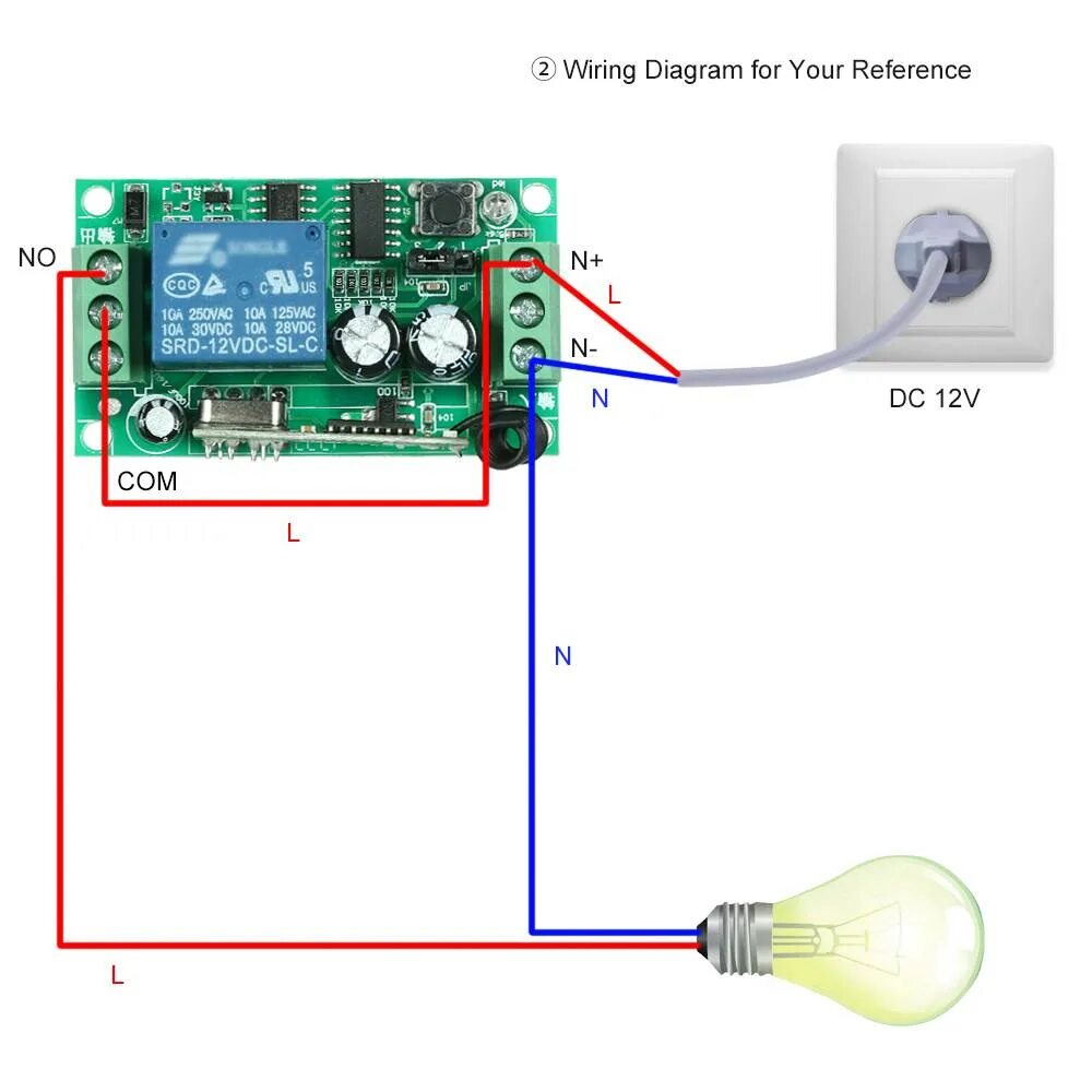 Подключение радиовыключателя света Беспроводной выключатель с реле фото - DelaDom.ru