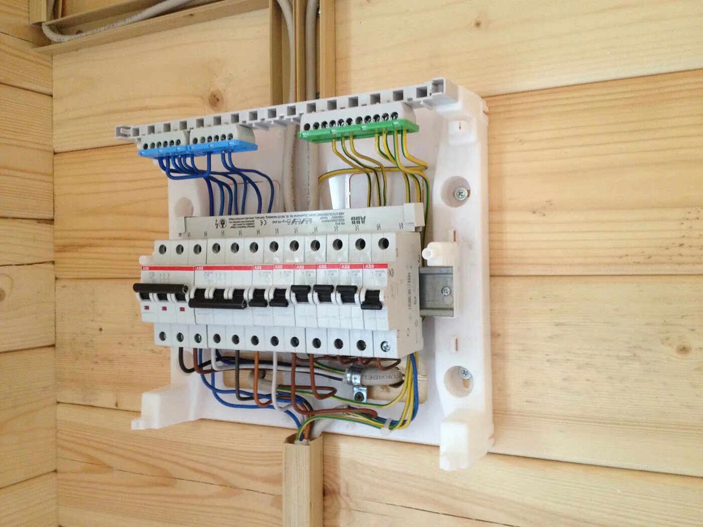 Подключение распределительного щита в частном ДОМТОК - Ремонт и строительство, Электромонтажные работы, Хабаровск на Яндекс Ус