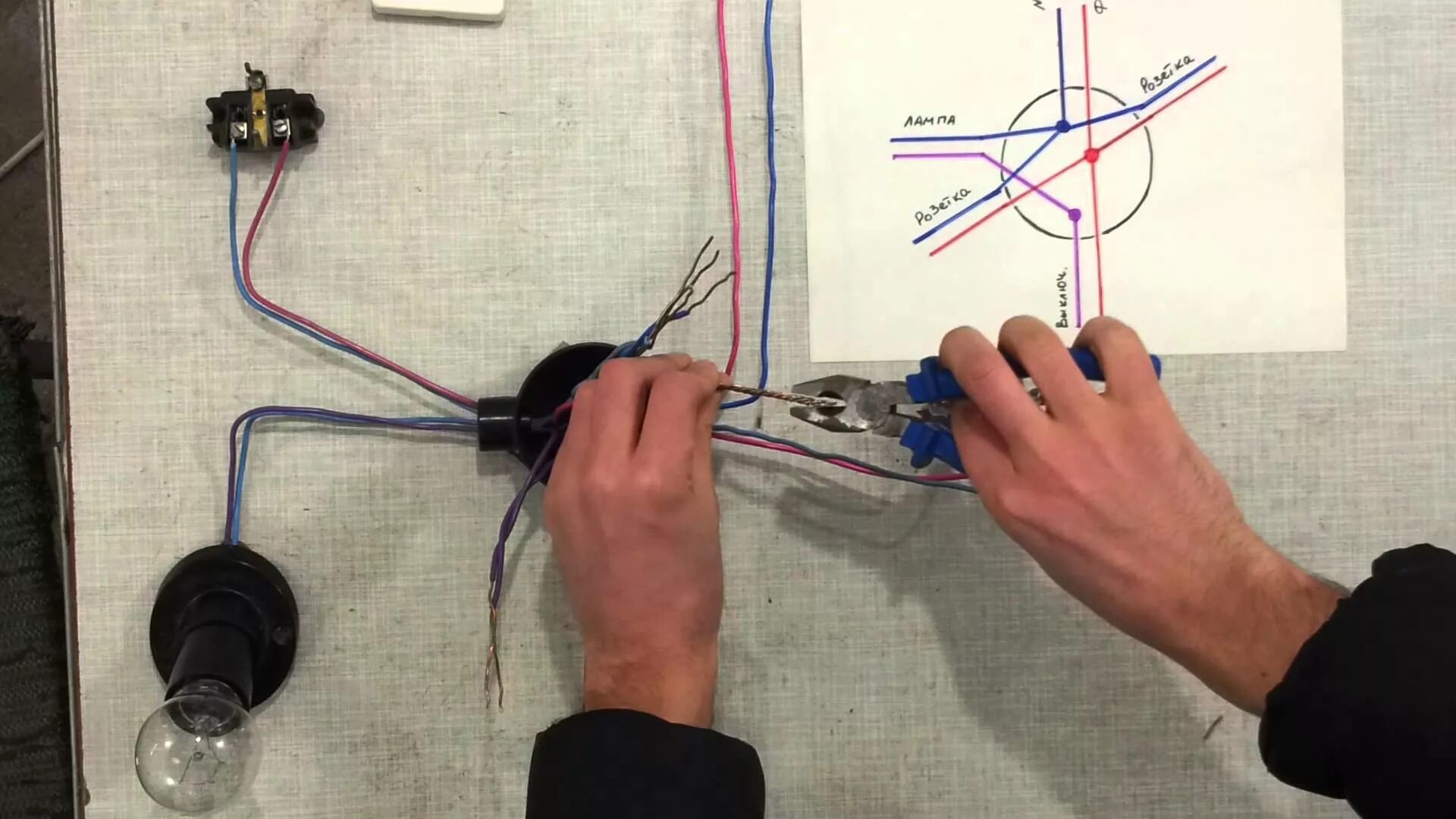 Подключение распределительной коробки в частном доме Как сделать проводку напрямую