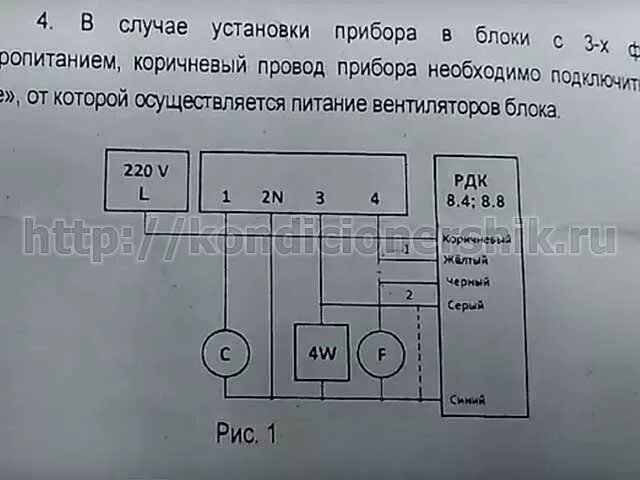 Подключение рдк 8.4 на сплит систему Зимний пакет для сплит системы Строй-Заказ.ру