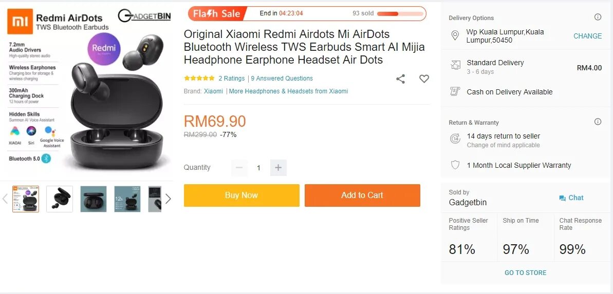 Подключение redmi airdots к телефону The Redmi Airdots TWS wireless earbuds can be yours for below RM70 - SoyaCincau