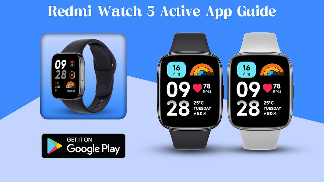 Подключение редми вотч 3 актив Redmi Watch 3 Active App guide - Aplikacionet në Google Play