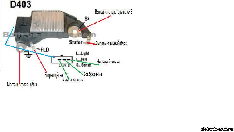Подключение регулятор генератора Распиновка разъема генератора шевроле ланос фото Екб-Авто.ру