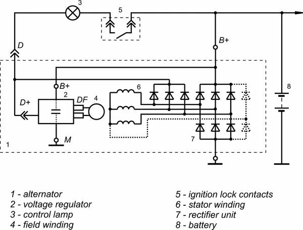 Подключение регулятор генератора Схема реле регулятора напряжения ваз 2106: Страница не найдена - АвтоТоп - Произ