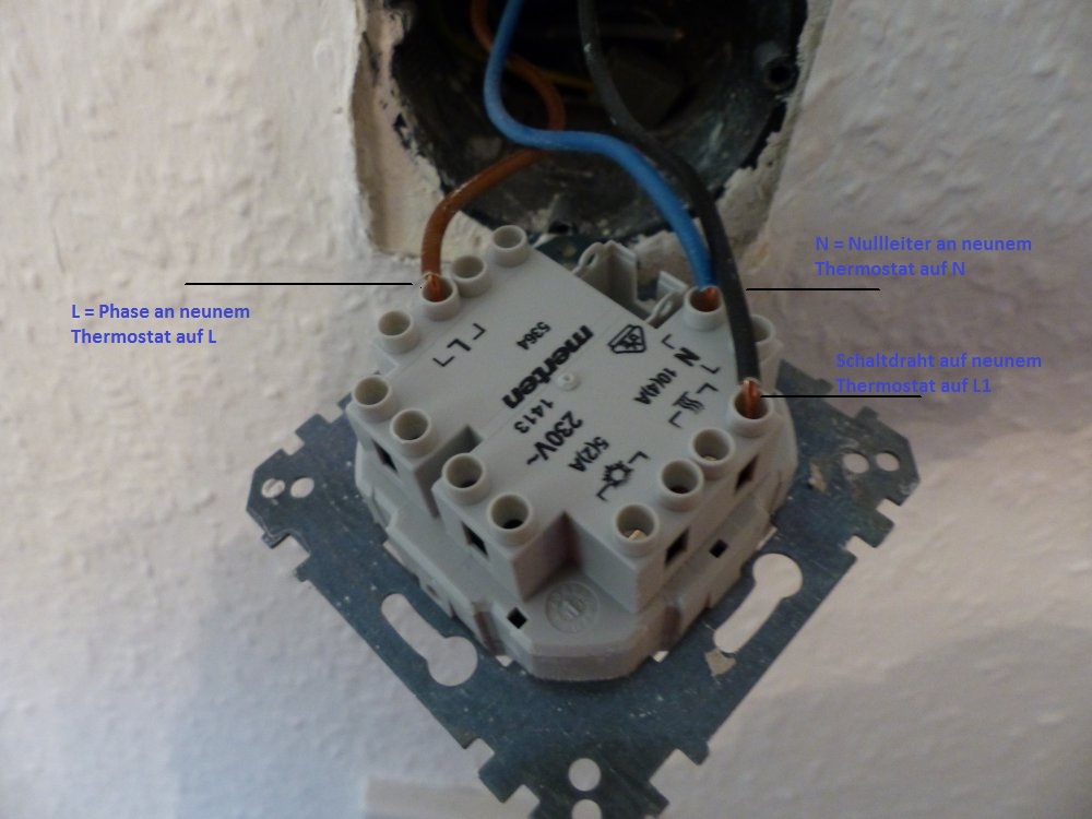 Подключение регулятора теплого Eberle Thermostat Wiring Diagram : Eberle Thermostat In Steuerungen Regelgerate 