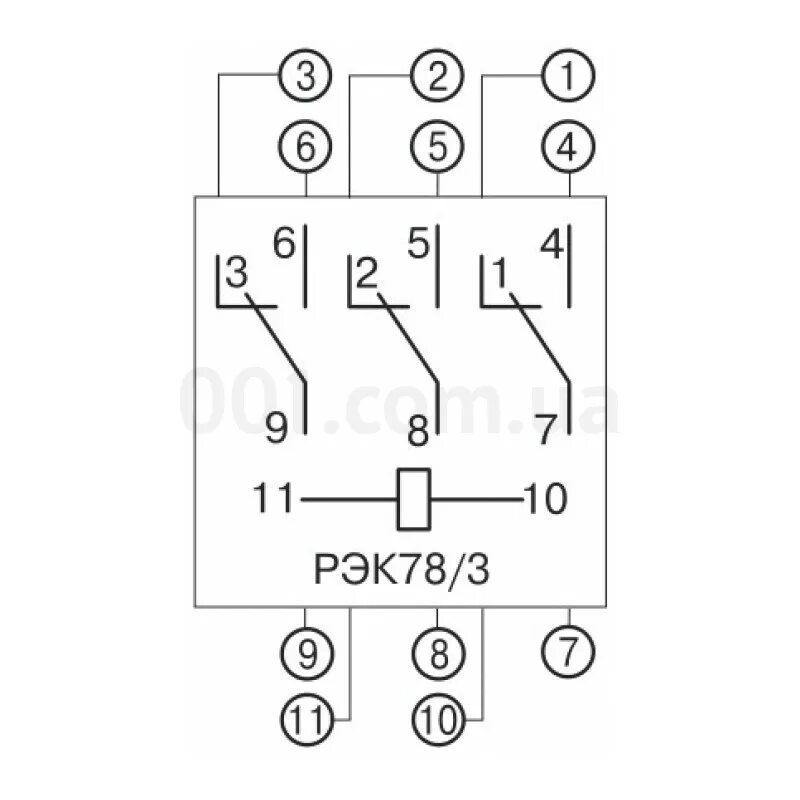 Подключение рэк 78 3 Разъем РРМ78/3 для РЭК78/3 модульный IEK (RRP20D-RRM-3) купить в Киеве в интерне