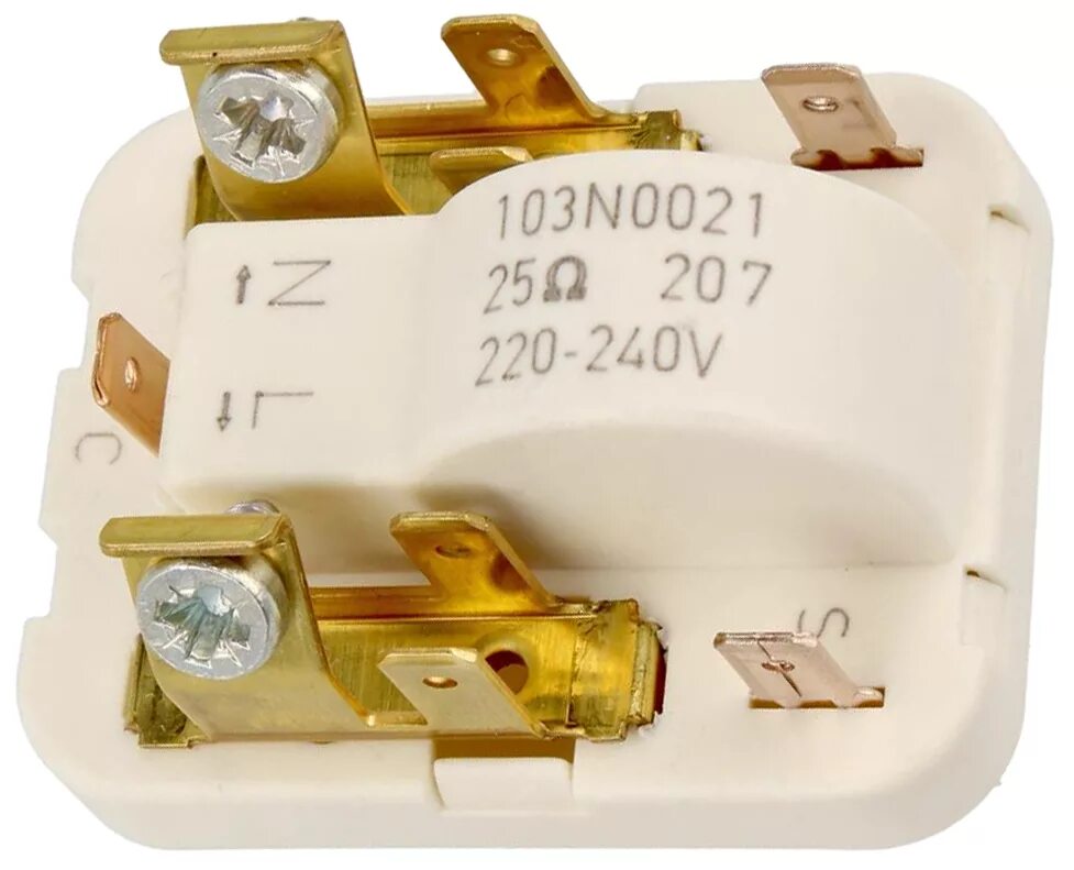 Подключение реле 103n0021 Start relay Danfoss 103N0021 - fhp.fi - appliance spare parts