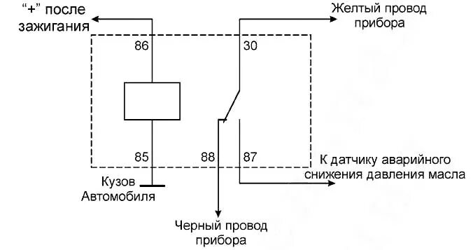 Подключение реле 24 Схема подключения реле 24 вольт Shtampik.com