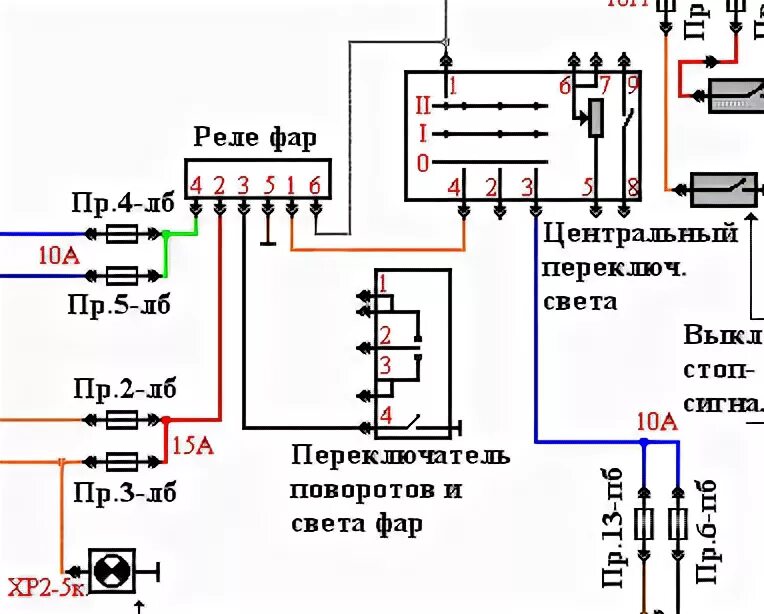 Подключение реле 711 Реле света от Волги @ Нива 4x4