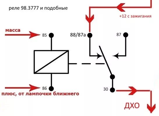 Подключение реле 75.3777 10 Фары и фонари от рестайла - впрок - Renault Duster (1G), 2 л, 2013 года запчасти